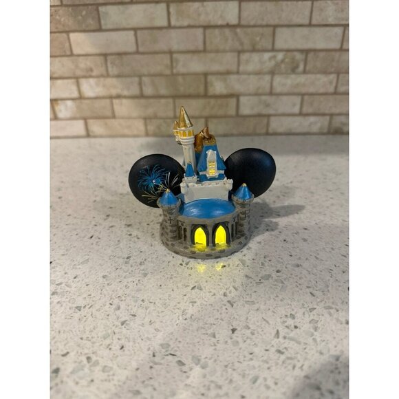 Disney Parks Light-Up Cinderella Castle Ears Ornament - Picture 2 of 4